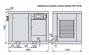 Компрессор COMARO MYTHOS MD 75-08